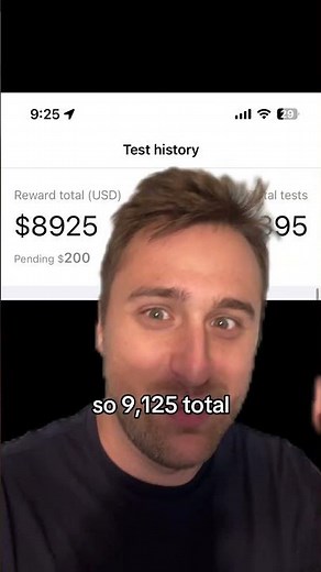 how much I’ve made from UserTesting!