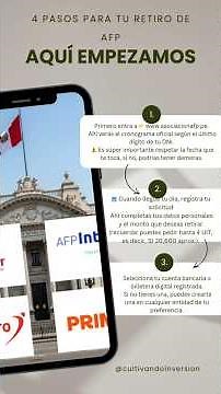 📢 RETIRO AFP 2025 – Guía paso a paso actualizada