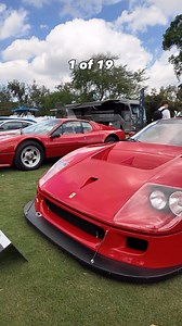 The legendary Ferrari F40 LM, 1 of only 19 in existence, on display at MODA Miami. 🇮🇹✨ Originally developed by Michelotto, the F40 LM took Ferrari’s road-going icon and transformed it into a track-dominating machine. 💨 Lighter, faster, and louder than the standard F40, it pushed the limits of performance and became a symbol of pure racing passion. ❤️‍🔥 Seeing one up close is like stepping back into the golden era of Ferrari motorsport. 🏎️🔥 #FerrariF40LM #F40LM #MODAMiami #FerrariRacing #Fe