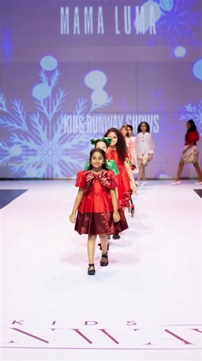 KIDS RUNWAY on Instagram: "Kids Runway Shows x Mama Luma Mama Luma Holiday Collection, showcased at Kids Runway Shows Fall-Winter25 season on December 13 in Toronto, Canada!! Mama Luma a premium kids fashion brand. From elegant dresses to iconic seasonal collections, the brand creates pieces that inspire young girls to express themselves with confidence and grace. Kids Runway Models didn’t just wore the collection-they told a story of wonder, creativity and holiday cheer. Each model looked radia