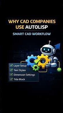 Enforce CAD Rules Automatically With AutoLISP #AutoLISP #Automation #CADTips