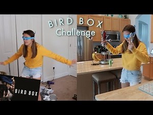 Bird Box challenge / Doing everything blindfolded!