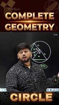 COMPLETE CIRCLE CONCEPTS AND THEOREM THROUGH REELS #geometry