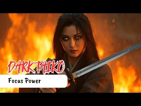 Dark Epic Taiko Instrumental Music | Powerful Samurai Battle Drums for Focus & Motivation