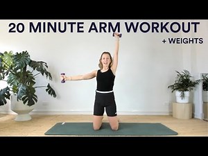 Pilates Arms Workout With Weights | 20 minutes