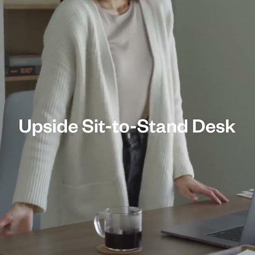 Haworth Upside Sit-to-Stand Desk