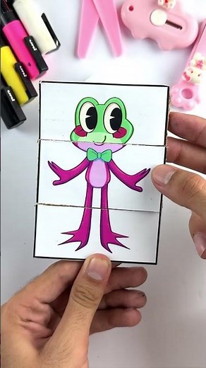 The Amazing Digital circus Ribbit colour fixation #art #tadc