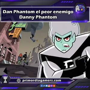 Danny Phantom se enfrenta con su peor enemigo, su propio yo del futuro 😱🫣 Atte. #Jareelith . #Videojuegos #gaming #videojuegosretro #retrogaming #AlianzaFIG #primordiagamers #DannyPhantom #Danny | Primordia Gamers NLA