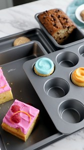 Introducing: The Wilton Silver Bakeware Collection 🤍✨ Designed for those just cracking their cookbooks or looking for budget-friendly bakeware that's also better for you and the environment (they're made without PFAS "forever chemicals"). These dependable basics are easy to use and quick to clean thanks to their non-stick coating - plus they stack for easy storage and come with a limited 5 year warranty! | Wilton Cake Decorating