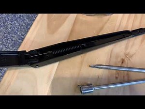 Fixing Tesla Model S wiper arm where the spring popped off