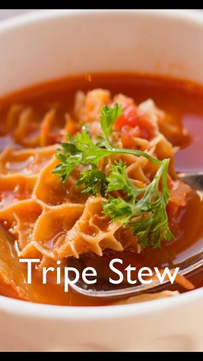 Delicious Tripe Stew #soup #comfortfood #stew #hawaiian
