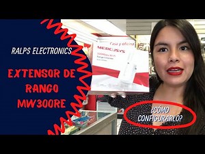 ¿Cómo configurar Extensor de WiFi Mercusys MW300RE?