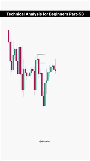 Trend Continuation Trading Technical Analysis for Beginners(Part 53) #trading #ytshorts #vipttredar