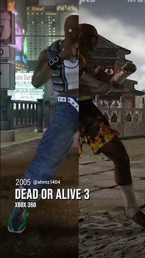 Zack Dead or Alive to DOA6 (1997-2019) Evolution