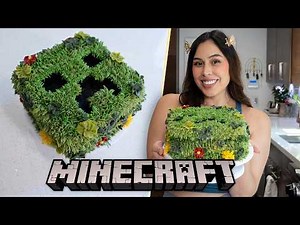 Minecraft Movie Creeper Cake | Quake n Bake