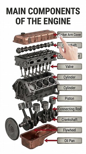 Engine Components and Oil: Pistons, Crankshaft & Maintenance