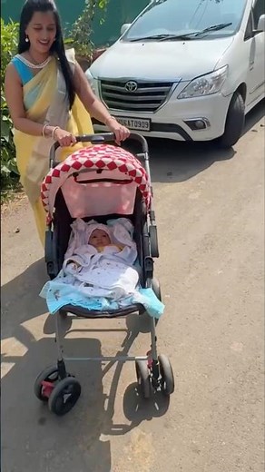 Baby in Myra’s pramp