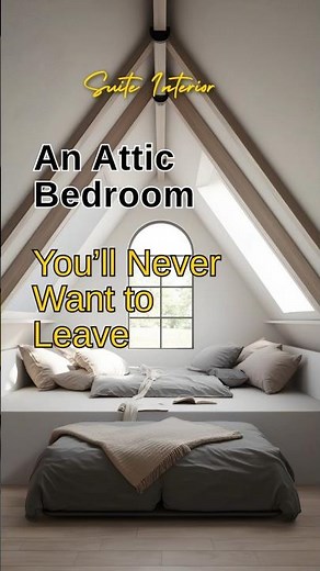 #196. Modern Attic Bedroom Feels Like a Hidden Sanctuary