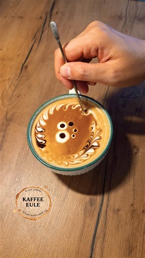 easy latte art at Home