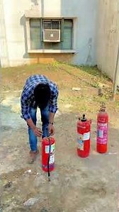 How to Operate ABC Type Fire Extinguisher/ Fire Extinguisher Use / Amol Bahir Fire Safety Engineer