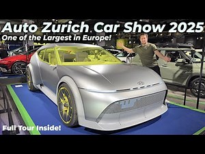 Auto Zurich 2025 – Full Tour of One of Europe’s Biggest Auto Shows!