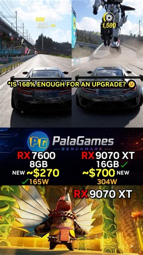 168% FASTER! 🚀 RX 7600 vs RX 9070 XT Upgrade