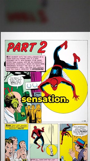 Spider-Man's First Ever Story in 60 Seconds | Amazing Fantasy #15 (1962) #shorts