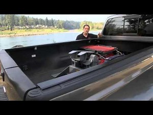 Features of the Pace Edwards Electric Bedlocker Tonneau Cover with a 5th Wheel