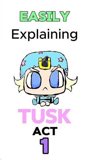 Easily explained tusk act 1 #jjba #steelballrun #jojo