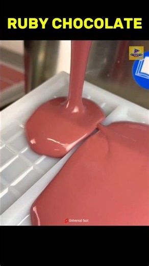 Why is Ruby Chocolate pink? 🍫#shorts