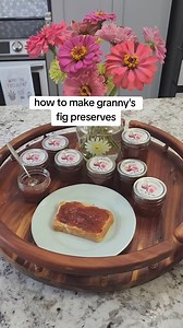 2K views · 40 reactions | My husband's grandma made figs preserves a very specific way but unfortunately I never got to meet her. My grandma told me how to make them and I've perfected the recipe over the years to what I'm told is "just like granny's"  #figs #figpreserves #nakedgardener #zone8a #canning ##foodpreservation | Naked Gardener | Facebook