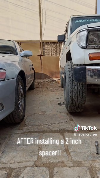 2 Inch Wheel Spacer Installation on Toyota Land Cruiser