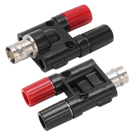 BNC Female to Dual Banana Socket RF Coaxial Splitter Adapter - Walmart.ca