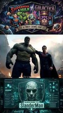 Superman 🦸‍♂️ & Hulk 🧌 vs Galactus 🌌 WHO WINS?! | Official Trailer