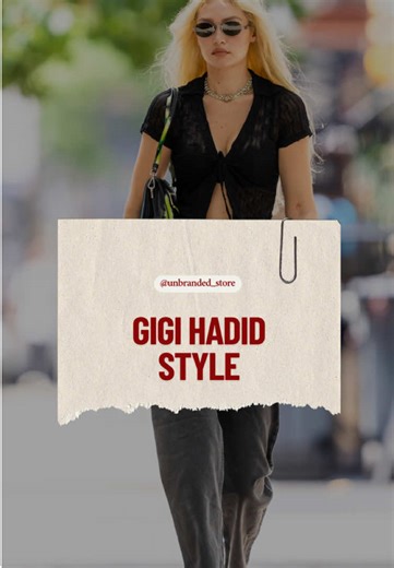 Gigi Hadid's Iconic Style Tips