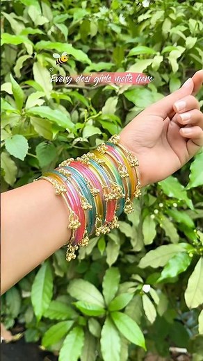 Traditional Kashmiri Multicolor Glass Bangles ✨ Under ₹200 | Meesho Best Find 💖