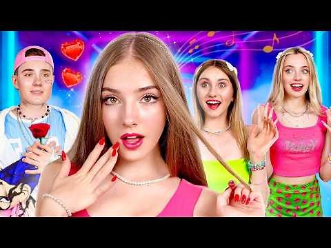 Extreme Makeover from Soft Girl to Alt Girl! Good Girl Fell in Love With E-Boy