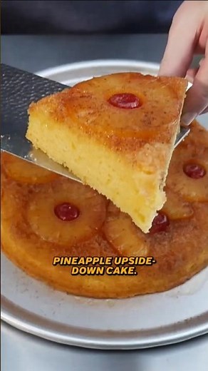 Smoked Pineapple Upside-Down Cake