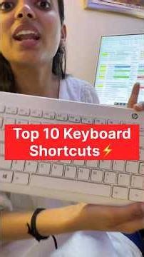 Top 10 excel shortcut #shortsfeed #shortsfeed #youtube