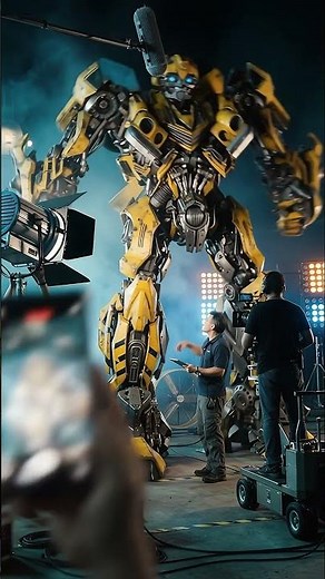 Transformers —real set fails caught on ai camera behind the scenes . #behindthescenes #transformers