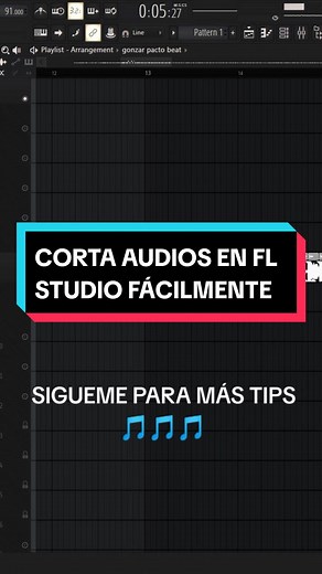 Corta Audios en FL Studio Fácilmente