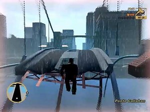 New trick to cross the Callahan Bridge in GTA 3 Definitive Edition