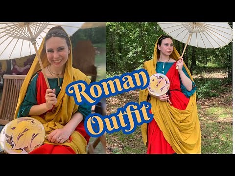 When in Rome Dress as the Romans Do: Making a Tunica, Stola, and Palla