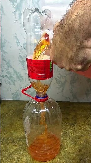 DIY Funnel for Jerry Can from Plastic Bottle – No More Spills! #shorts