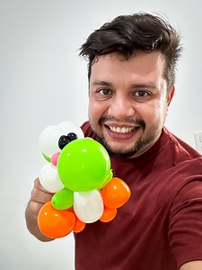 266K views · 13K reactions | Tutorial Yoshi con Globos ✨ | Los Waikikí | Facebook