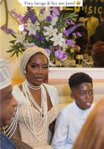 Tiwa Savage and her son Jamil are so adorable 🤩 #BellaNaija BellaNaija.com