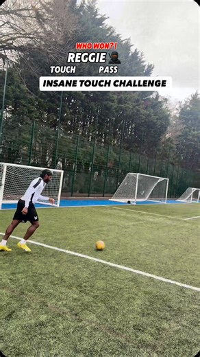 REGGIE on Instagram: "TOUCH CHALLENGE 🤯🤯🔥 FOLLOW @reggieyembra FOR MORE ✅ #football #soccer #viral #futbol #relatable skills"