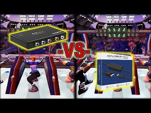 Comparison: Portta Component-to-HDMI Converter VS Hyperkin HDTV Cable for PS2/PS1 -No commentary-