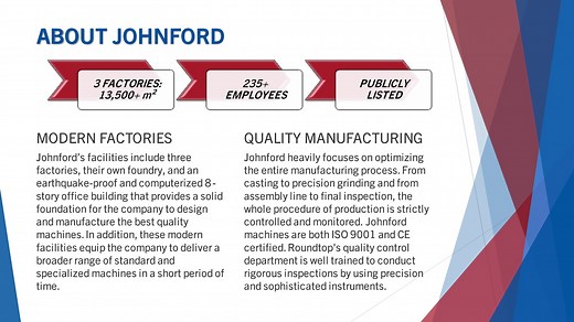 Johnford CNC Machine Tools