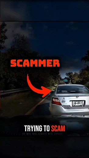 Dashcam Exposes Scammers